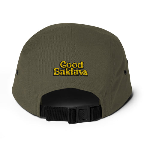 Pistachio Hat | Five Panel Cap | Olive