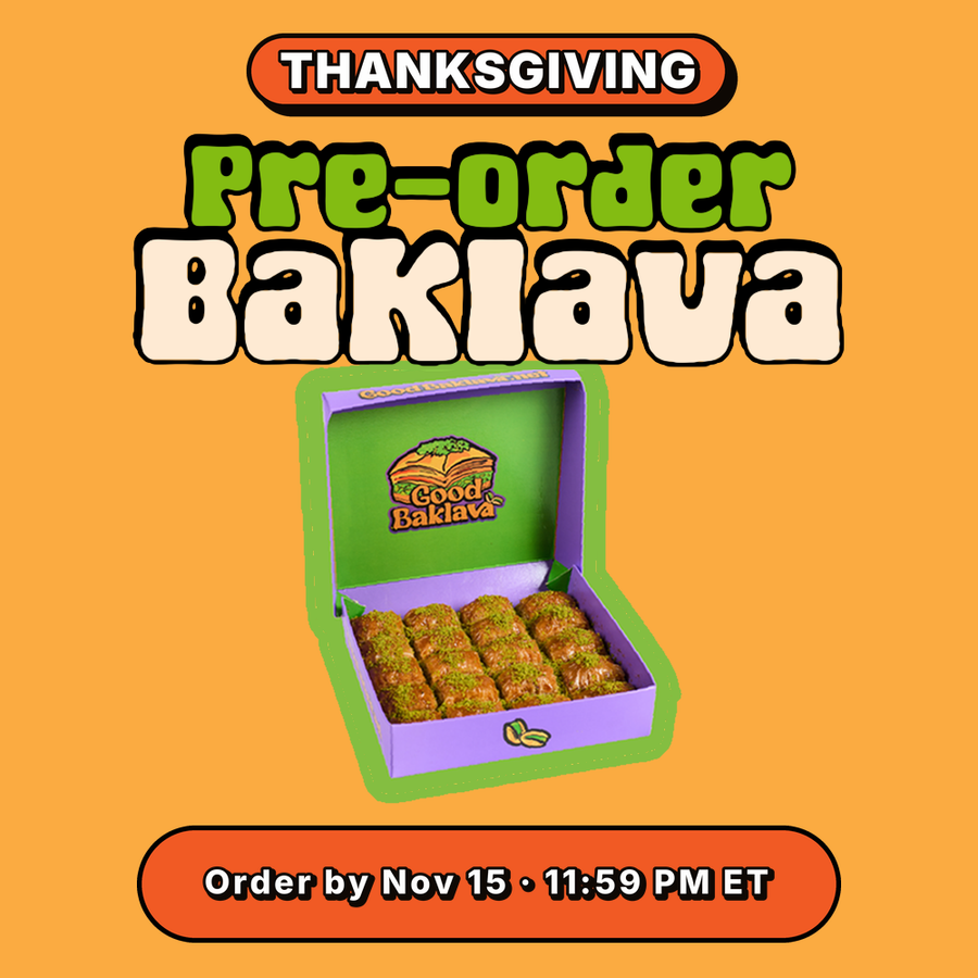 Thanksgiving Baklava Box – Pre-Order