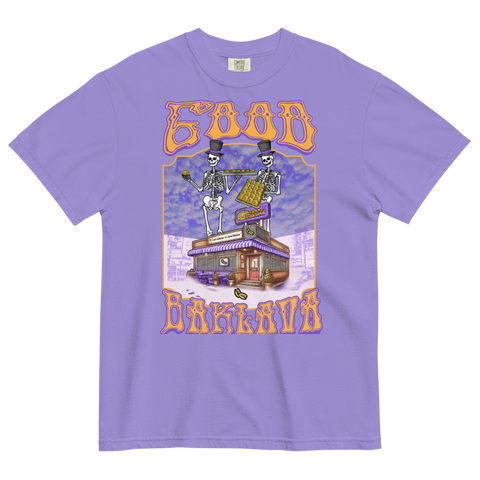 Good Baklava Skeletons Tee