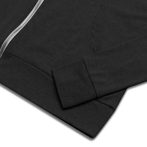 Black Pistachio & Baklava Zip Hoodie
