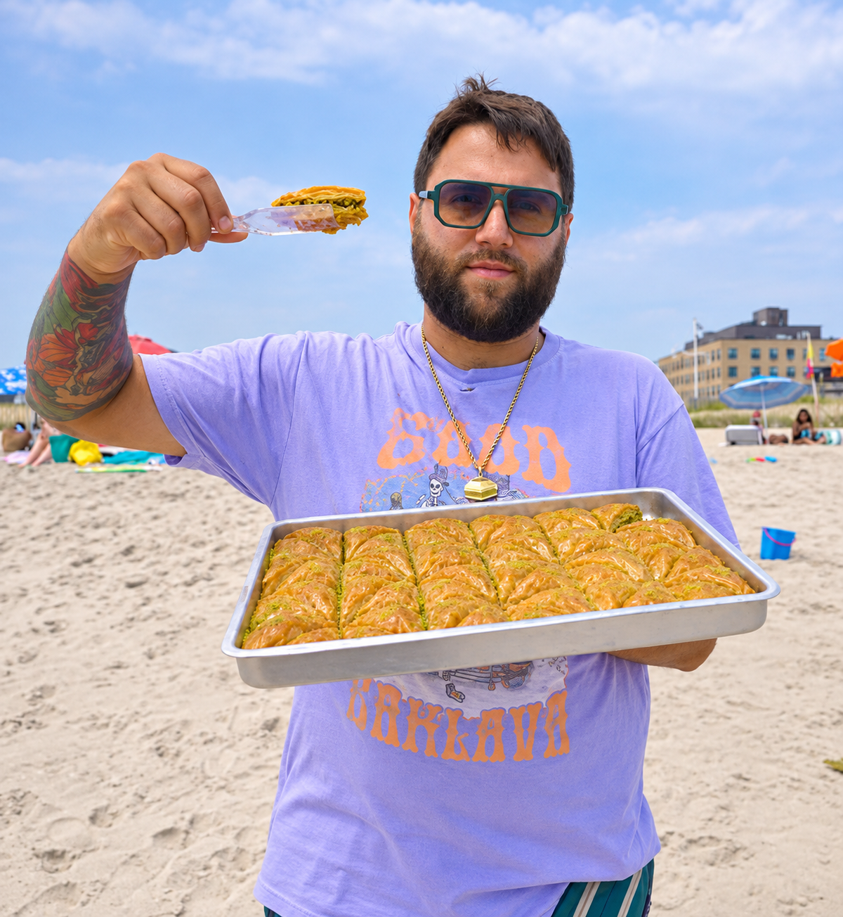 Featured on CNBC: NYC’s “Baklava Guy” Brings In $20K a Month Selling Turkish Pastries