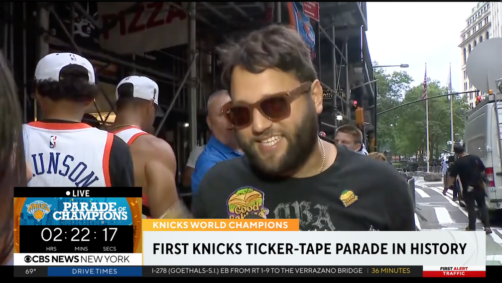 CBS Knicks Parade x Good Baklava