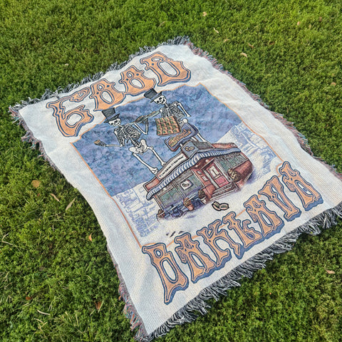 Good Baklava Woven Jacquard Blanket