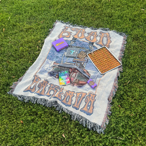 Good Baklava Woven Jacquard Blanket