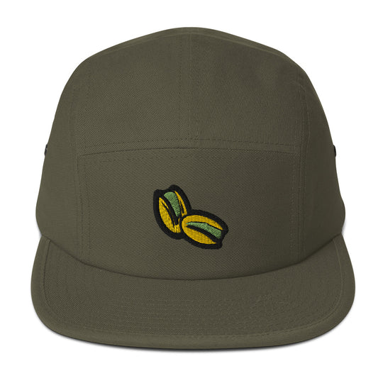 Pistachio Hat |  Five Panel Cap | Olive