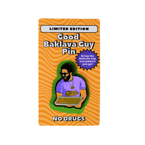 Baklava Guy Pin