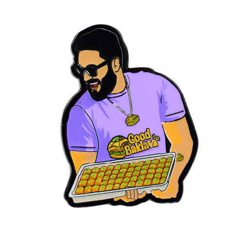 Baklava Guy Pin