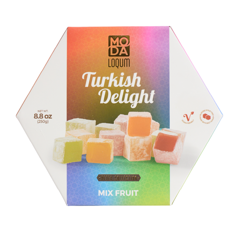Mixed Fruit Turkish Delights