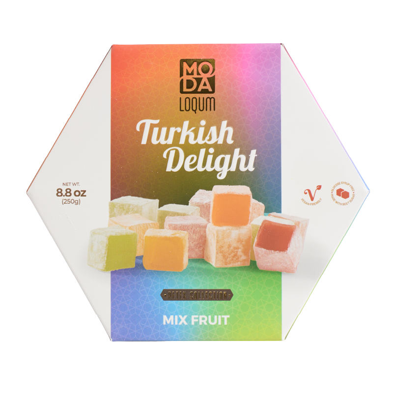 Mixed Fruit Turkish Delights