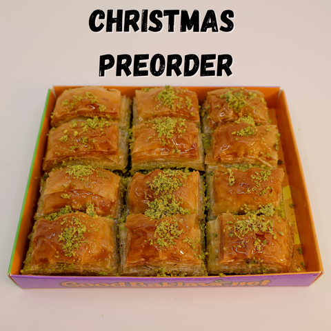 Christmas Baklava Preorder