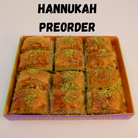 Hannukah Baklava Preorder