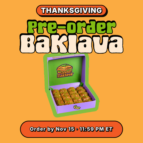 Thanksgiving Baklava Box – Pre-Order