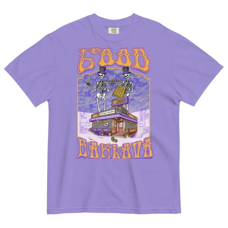 Good Baklava Skeletons Tee
