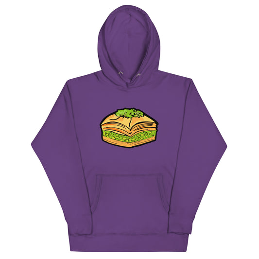 Baklava Hoodie | Heavyweight Sweatshirt | Purple