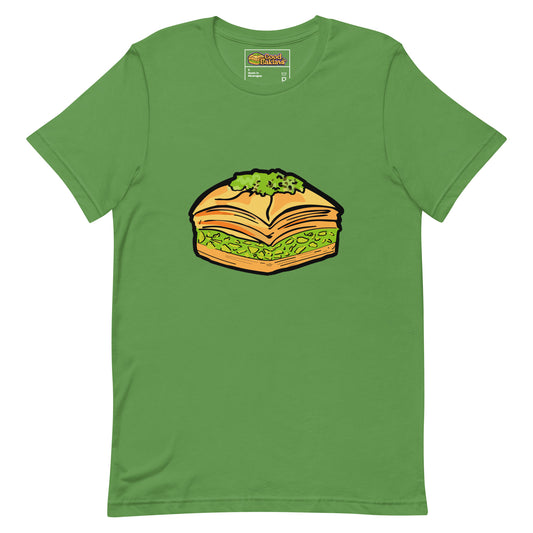 Baklava Tee | Short Sleeve Shirt | Leaf Green